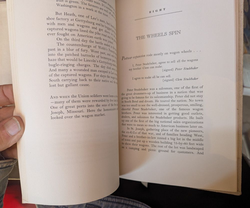 Studebaker Book "A Century On Wheels" 100th Anniversary