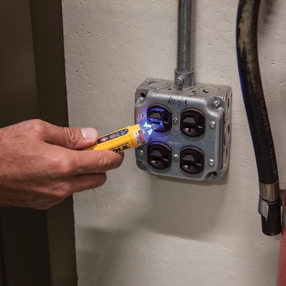 Professional Electrical Kit with Laser Pointer & GFCI Receptacle Tester