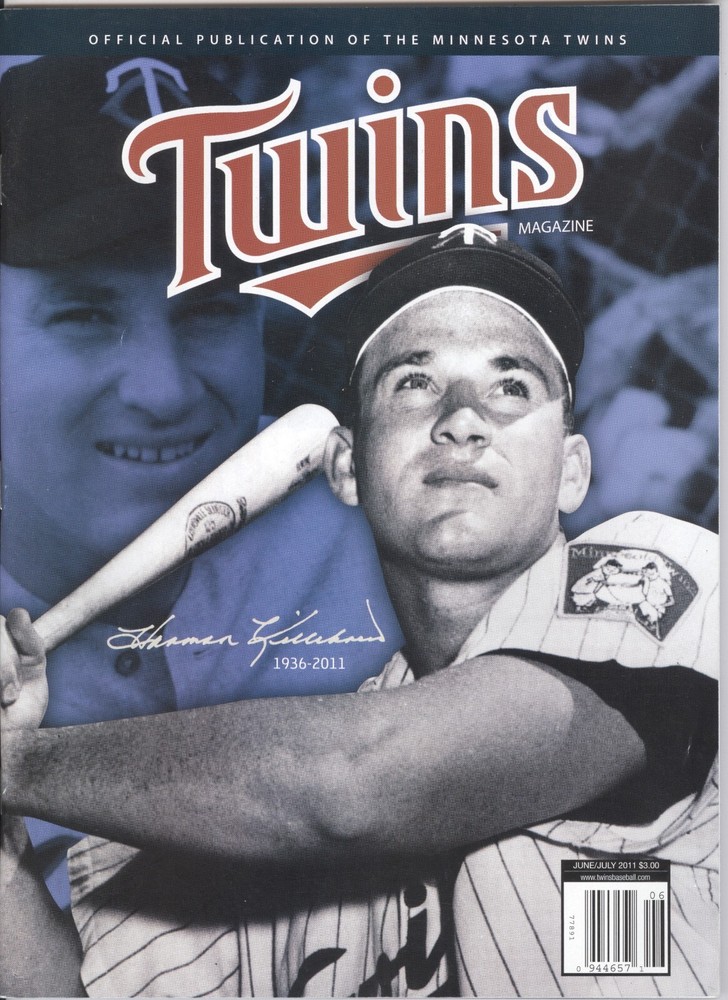 2011 Minnesota Twins Program (June/July): Harmon Killibrew Tribute 1936-2011
