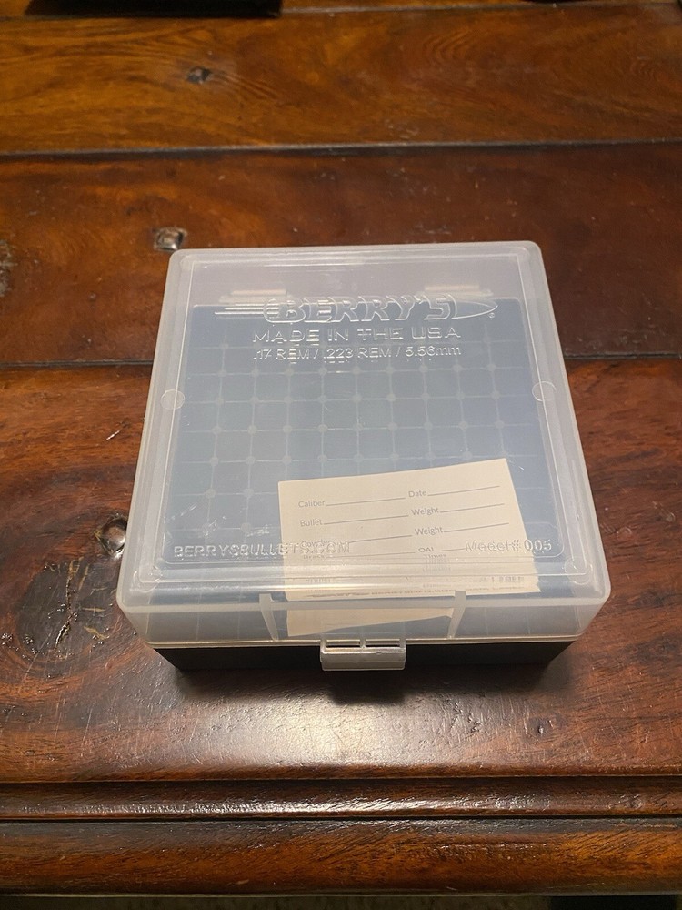 (1) Berry’s 100rd Ammo Box #005