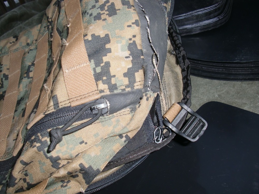 USMC MARPAT ILBE Assault Pack - Flexible Plastic Frame Sheet Panel insert - NEW