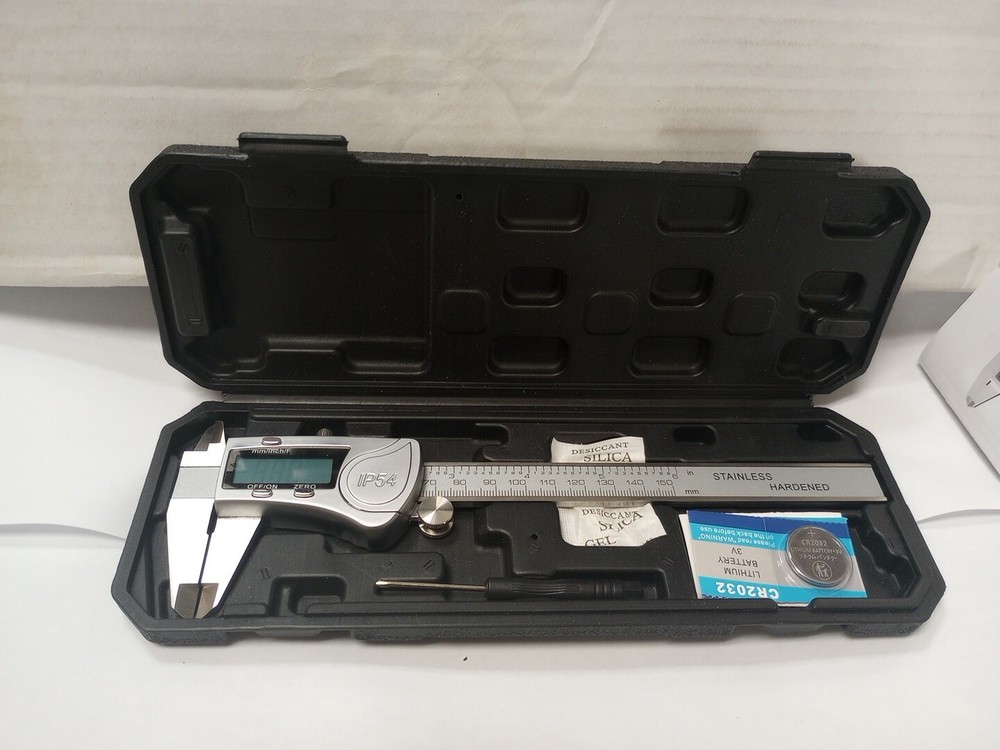 Digital Caliper Measuring Tool, Stainless Steel Vernier Caliper Micrometer