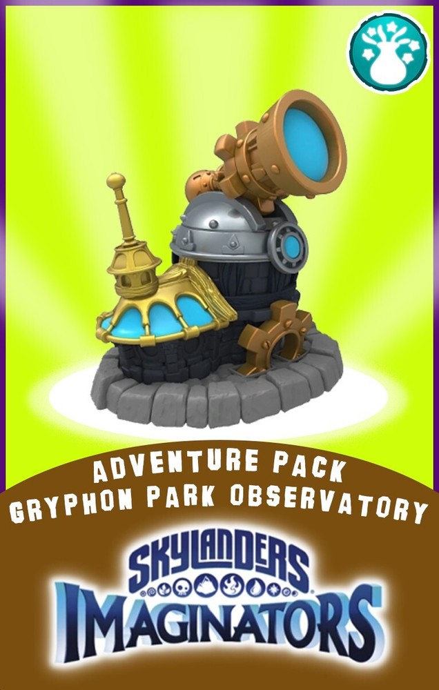 Skylanders Imaginators Gryphon Park Observatory NFC Card