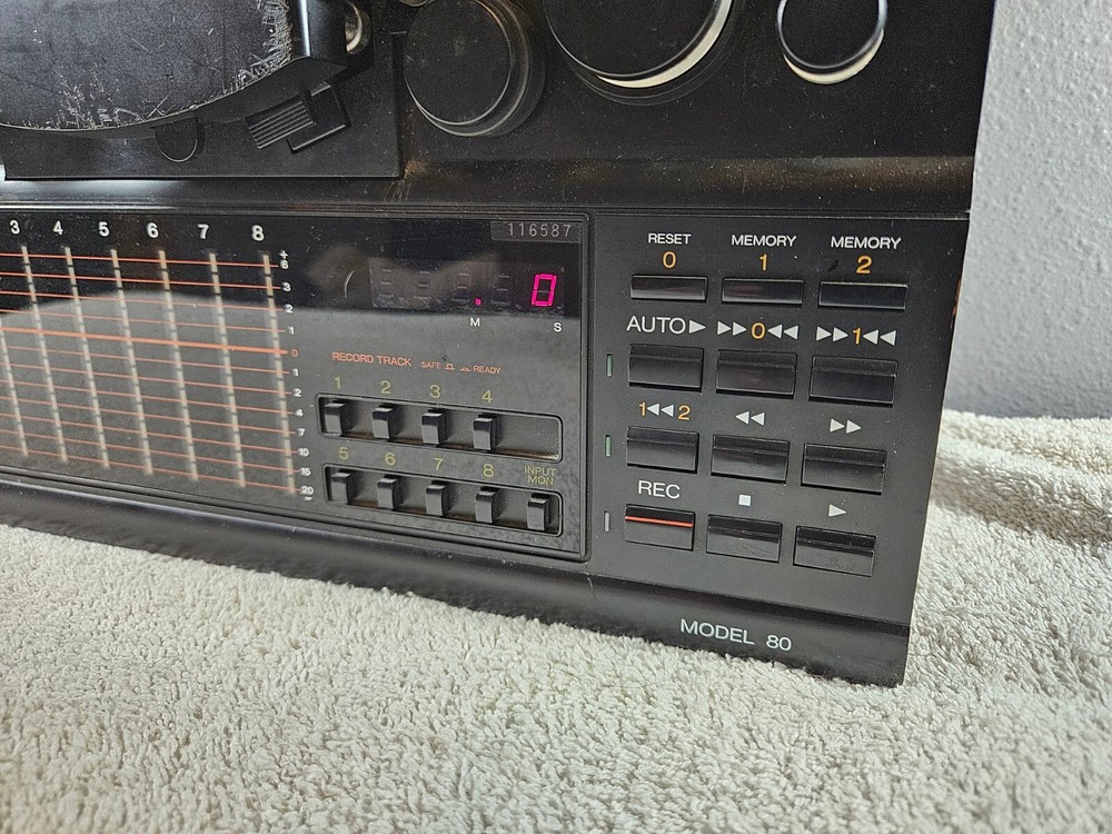 Fostex Model 80 Reel-To-Reel Recorder- Working