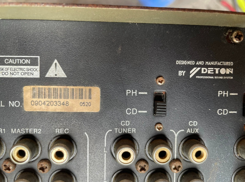 1pcs DENON DJ-324 Mixer Console