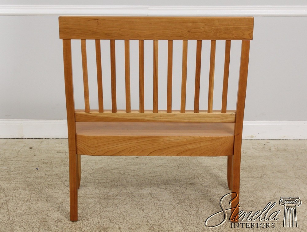 F56335: Country Design Solid Cherry Bench Or Settee