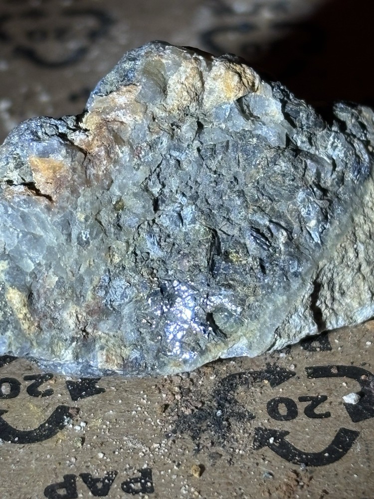 rich silver gold ore specimen from arizona