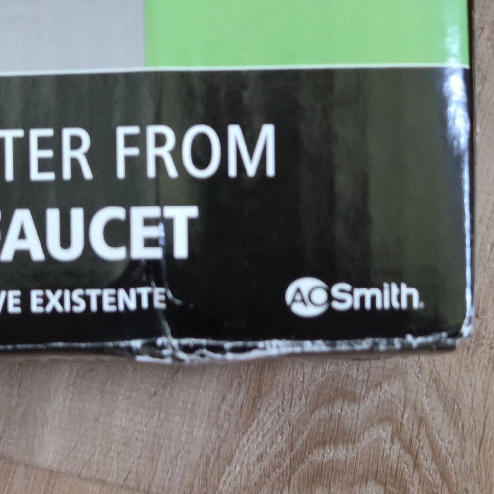 AO Smith Under Sink Main Faucet Filter Filtration System 1449244