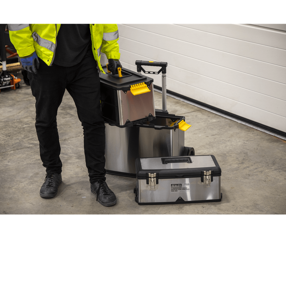 Sealey AP855 Stainless Steel Rolling Tool Box