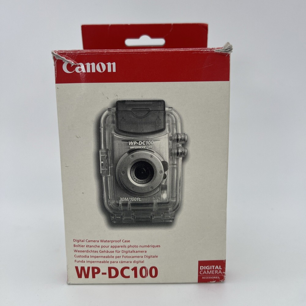 Canon WP-DC100 Underwater Digital Camera Waterproof Case For PowerShot S300