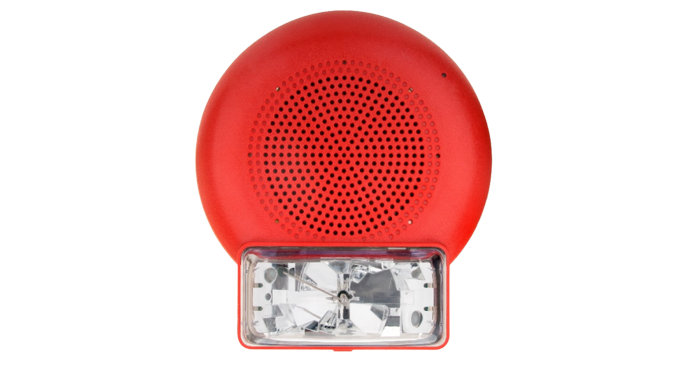 SIMPLEX 49AVC-CRFIRE - Av Cover, Ceiling Red Fire