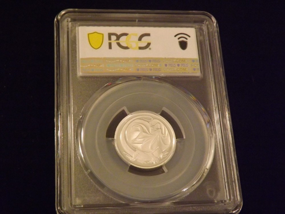 1991 2 C Australia PCGS PR 70