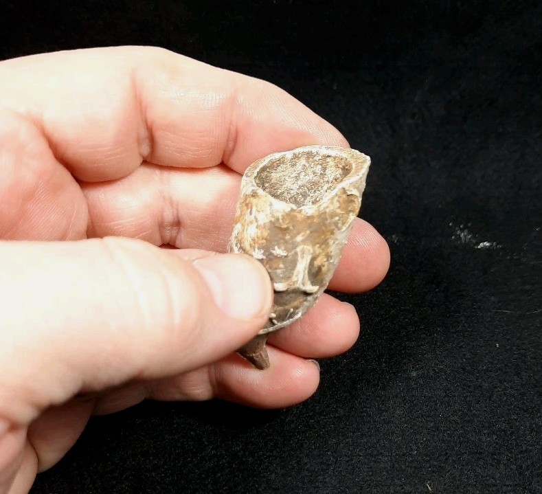 Original Civil War Era Smoking Clay Pipe