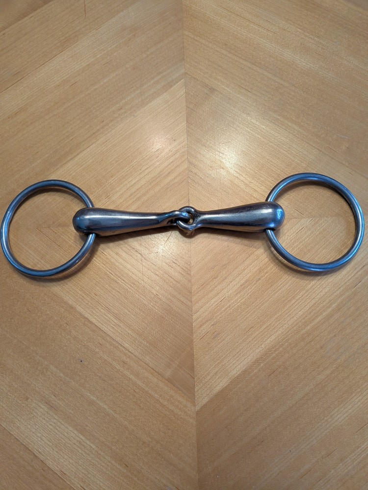 Loose Ring Snaffle Bit - Hollow Mouth - 5"