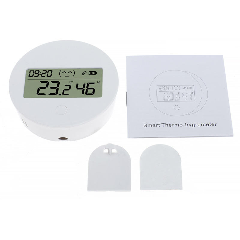 LCD Display Thermometer Smart Sensor Humidity Detector for Alexa Google Hom