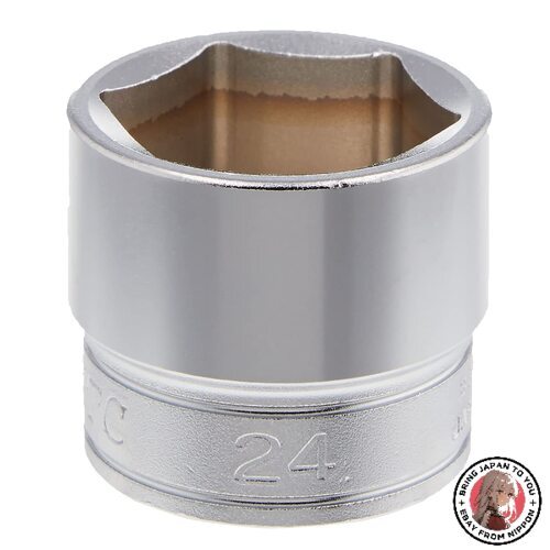 NEW Kyoto Tool (KTC) Socket Hex B324 Opposite Side Dimensions: