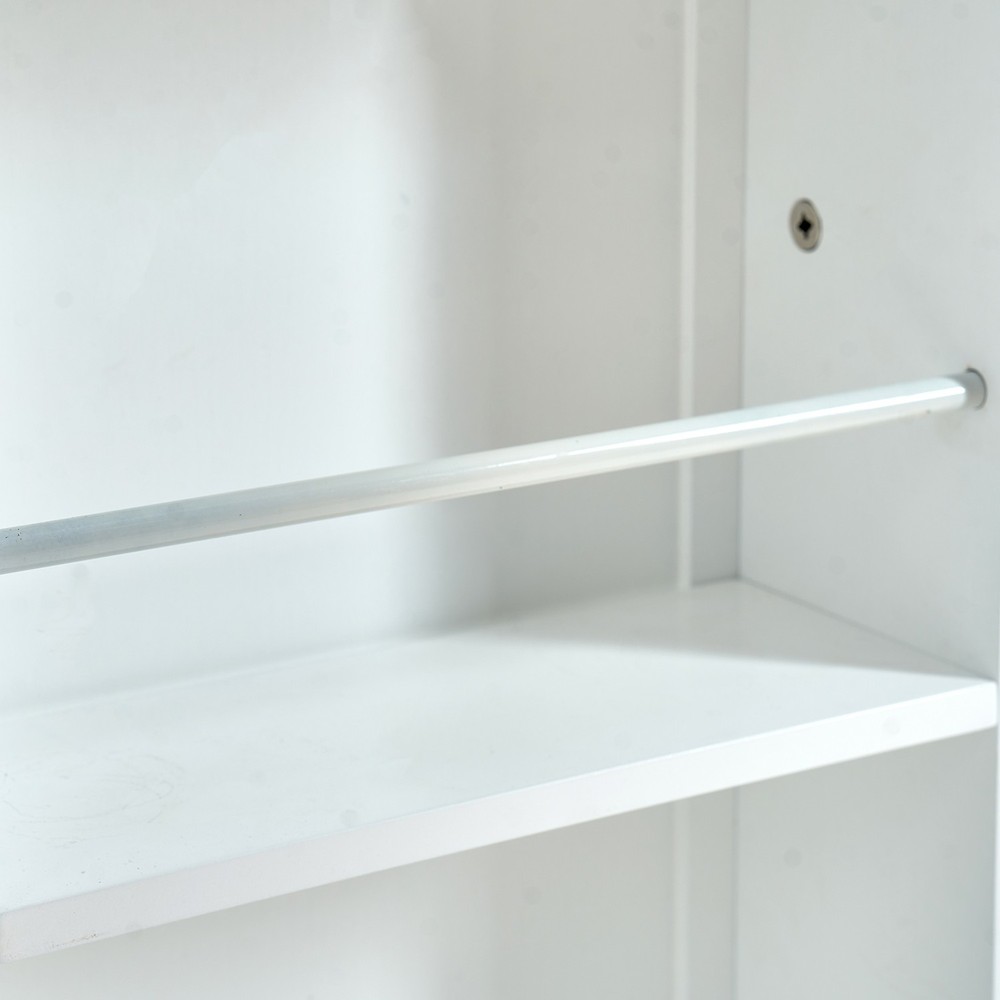 Kitchen Pantry Storage Cabinet,Freestanding Pantry Cabinet with Doors & Adjust