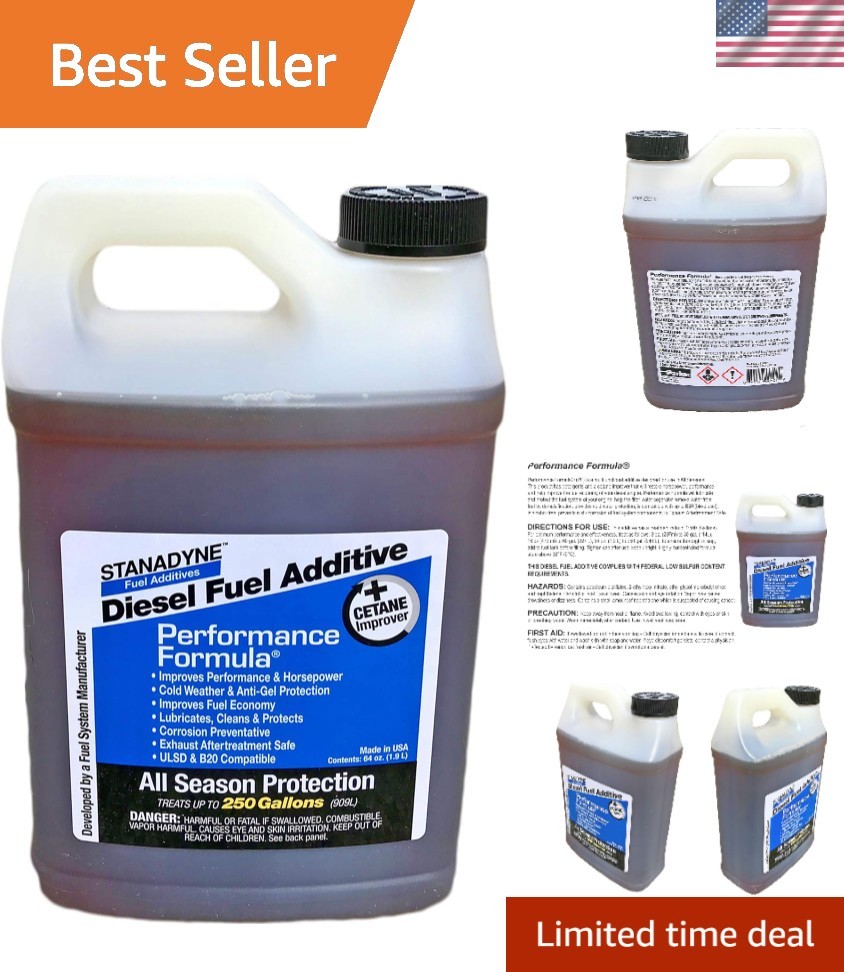 Performance Formula Diesel Treatment - 64oz Jug for Optimal Engine Protection