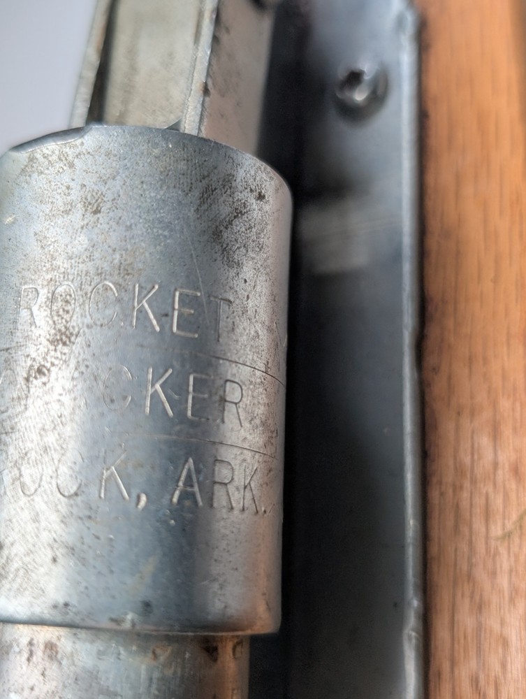 VINTAGE - Adjustable Pecan Cracker “Reed's Rocket” Reeds Machine Co.