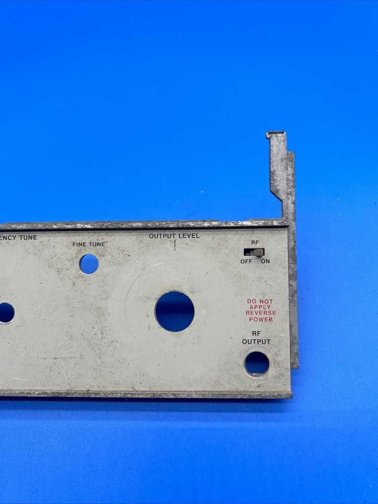 HP 8640B FRONT PANEL FOR SIGNAL GENERATOR - NICE!!