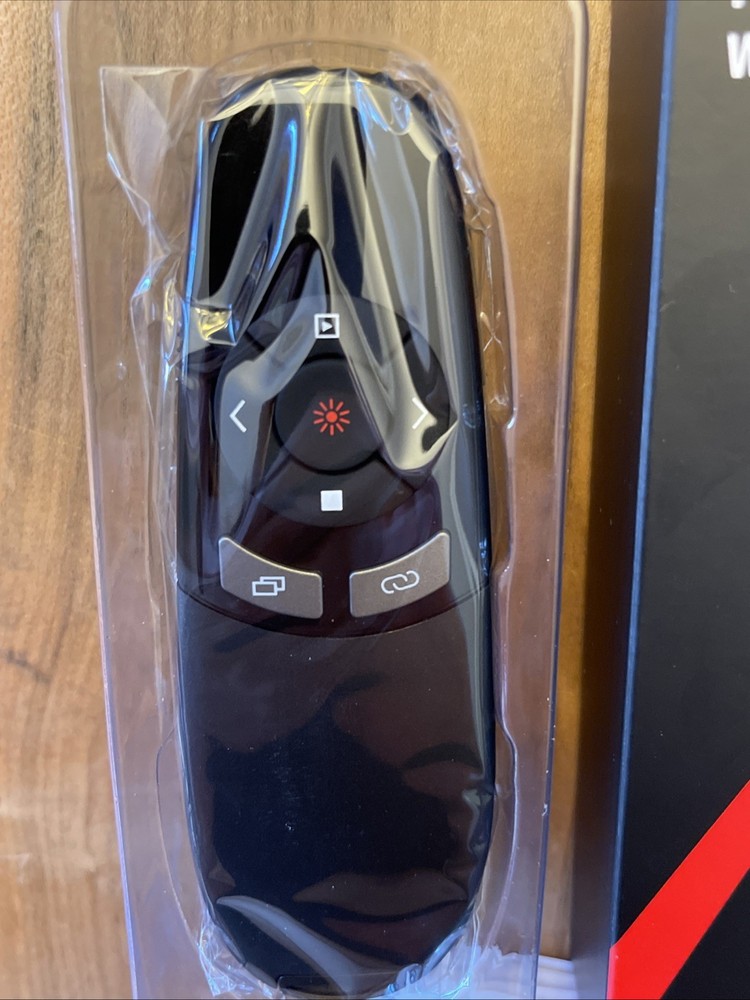 Wireless Presenter, Hyperlink Volume Control Presentation Clicker RF