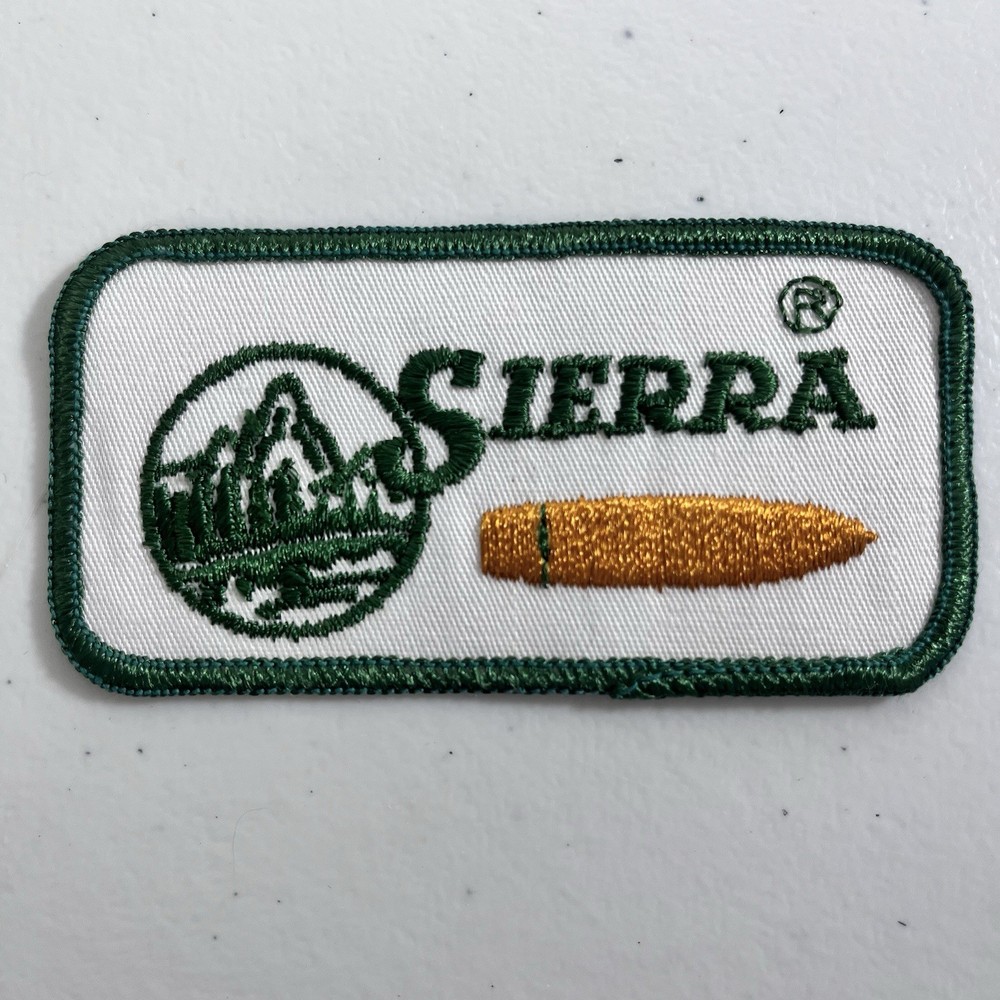 Vintage Sierra Embroidered Patch New
