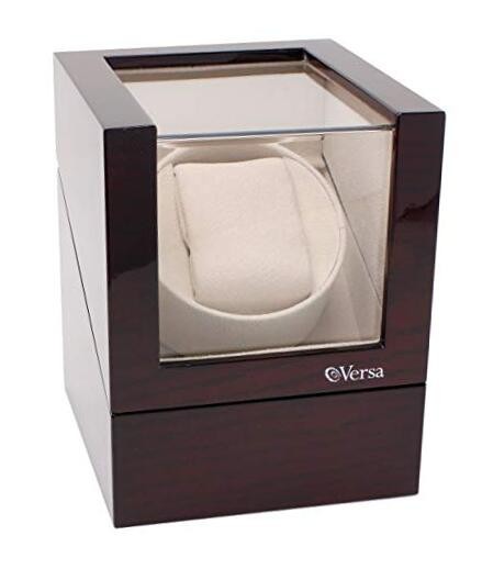 Elite Single Watch Winder in Cherrywood