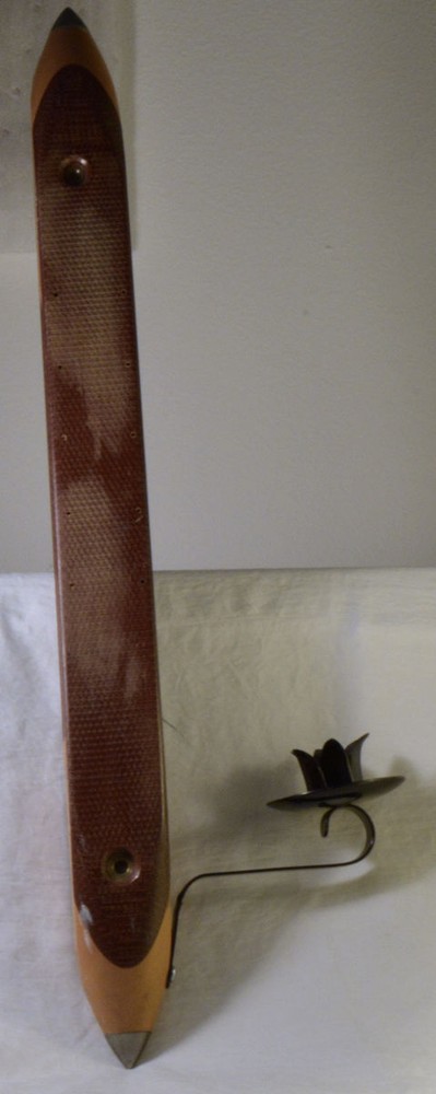 #0338 Two 18" Antique Shuttle Cocks