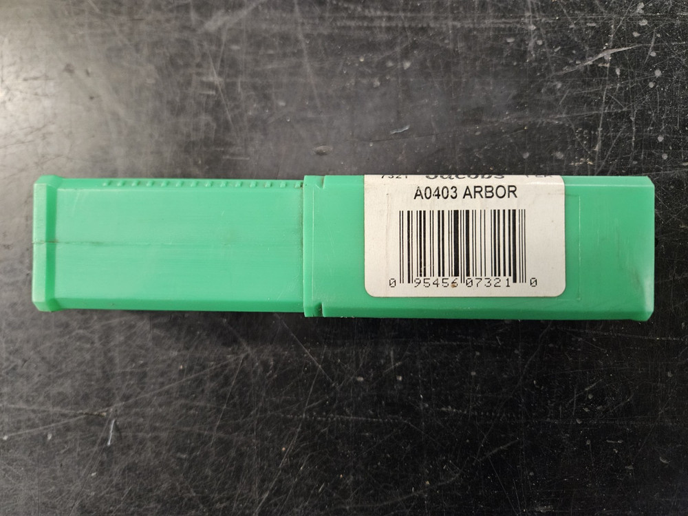 Jacobs 7321 Arbor Brand new A0403