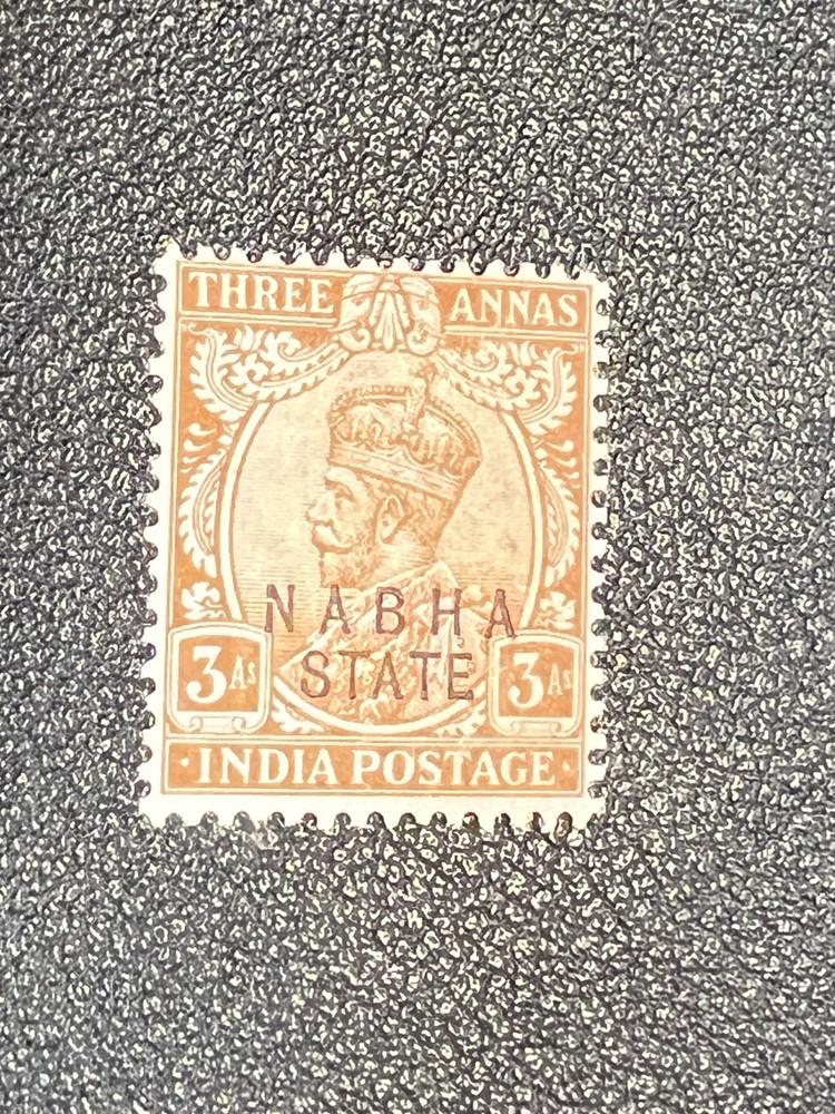 India State Nabha stamp 44 MH