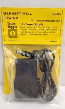 Touch Toggle BH-DC12v  Berrett Hill Trains 12v Power Supply