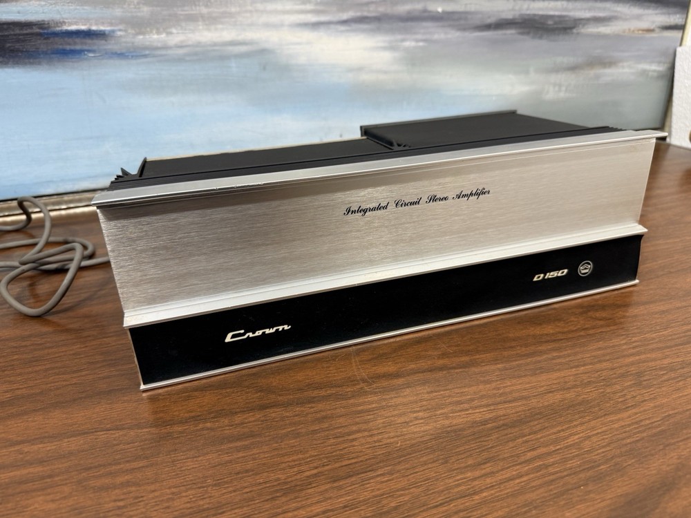 Crown D-150 Power Amplifier – Works Great - TESTED