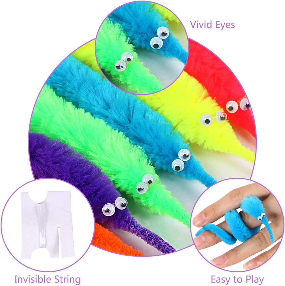 Magician'S Twisty Worm Gimmick | Invisible Thread String Commanding Funny Wiggly