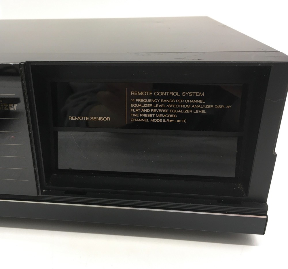 Sansui SE-88 14-Band Graphic Equalizer Spectrum Analyzer w/ Remote Tested