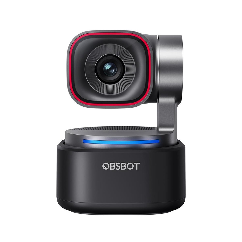 OBSBOT Tiny 3 4K Ultra HD USB-C AI-Powered PTZ Webcam