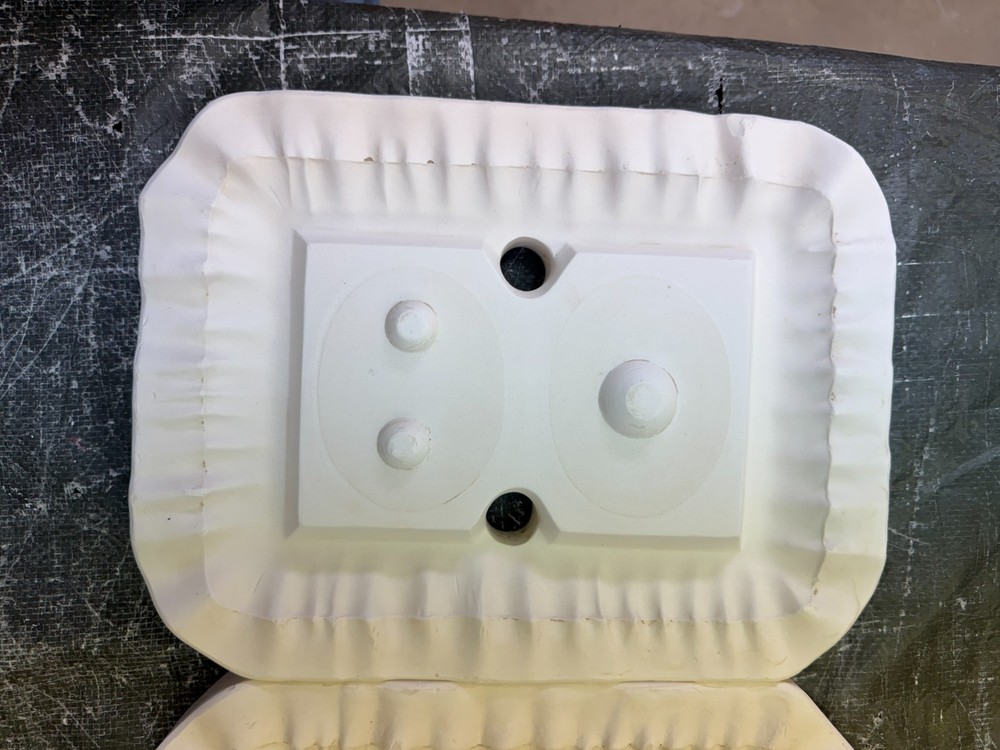 VINTAGE DUNCAN CERAMIC MOLD #DM-920 SOFTIE FRAME
