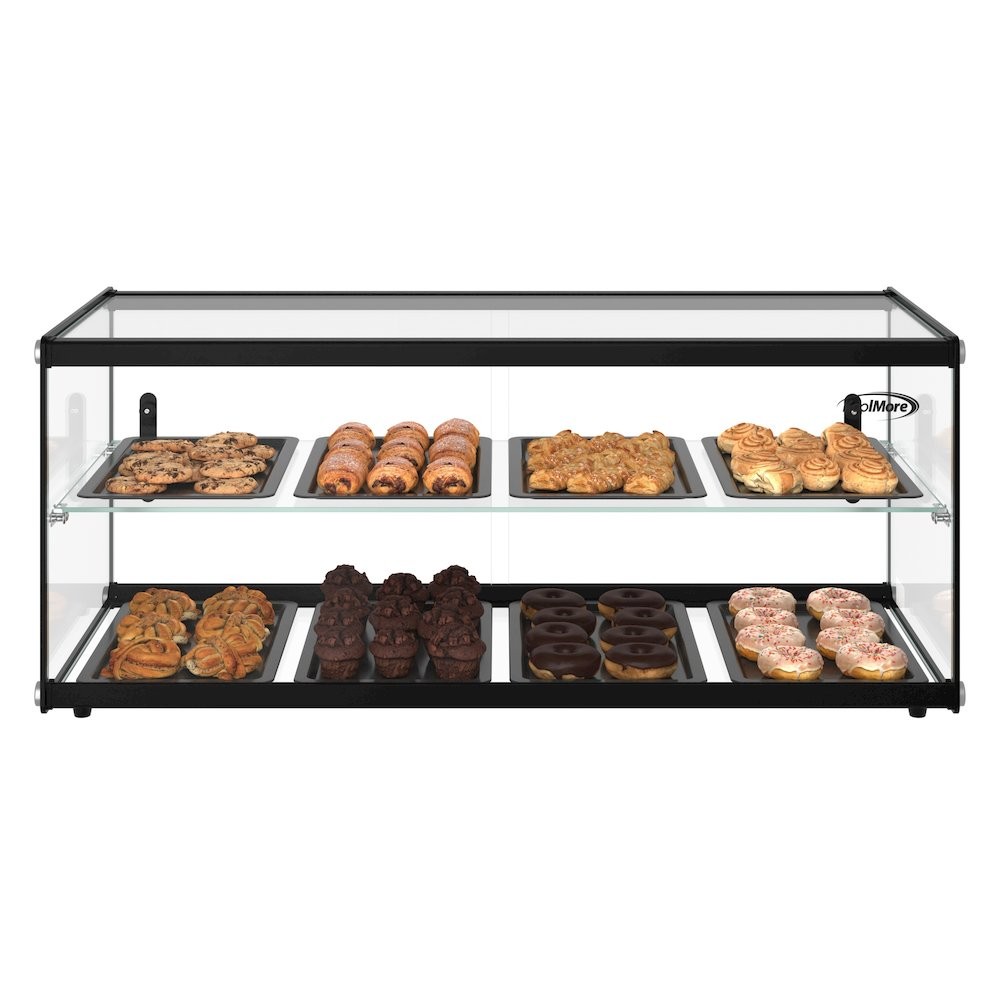 36 in. 2 Tiered Pastry Display Case