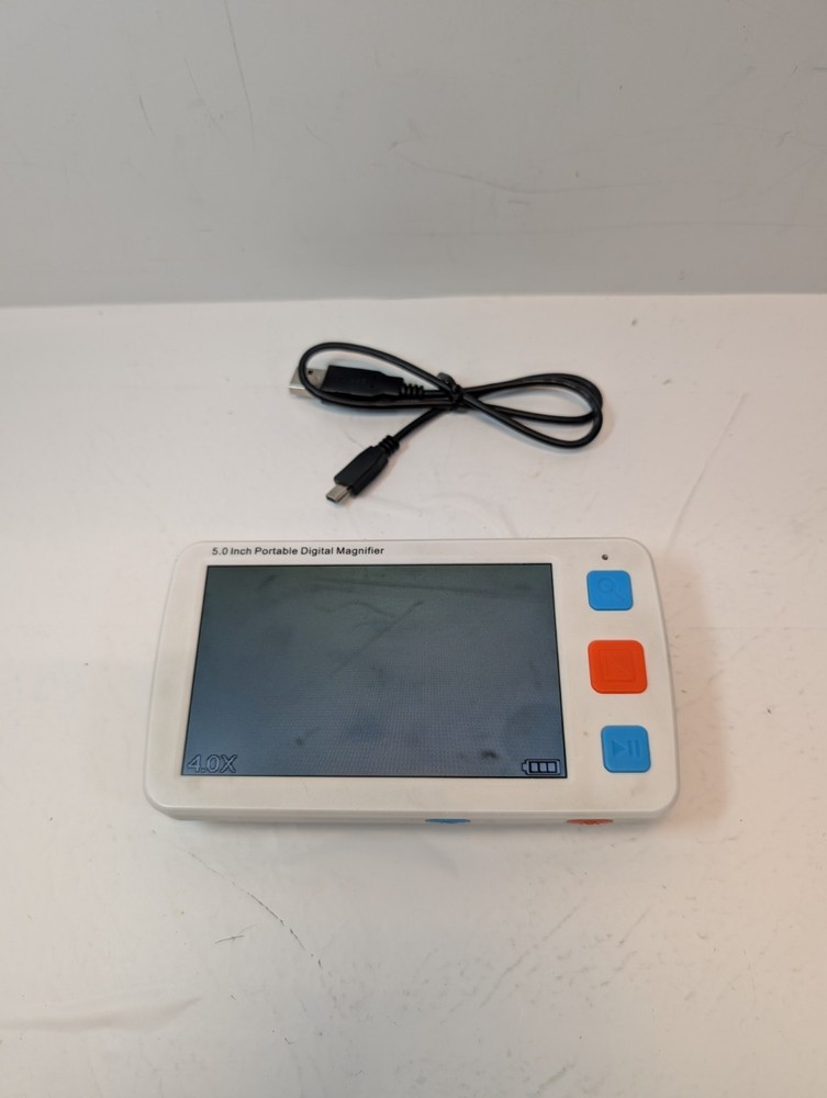 Portable Digital Magnifier Electronic Reading Aid 5.0 inch Compact Rechargeable