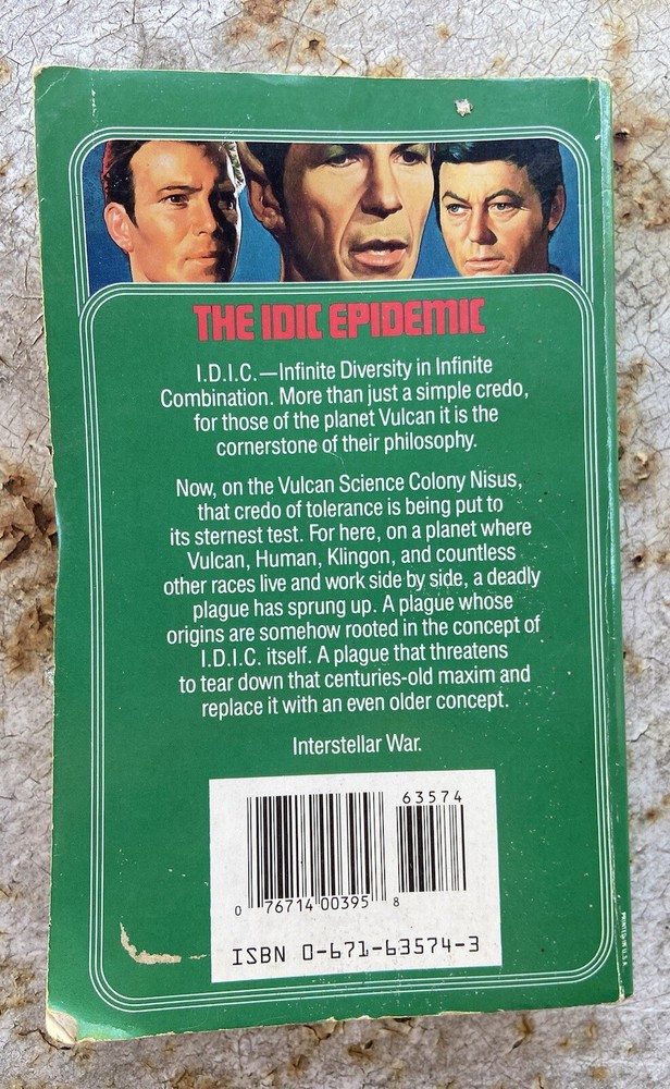 Star Trek Paperback Lot