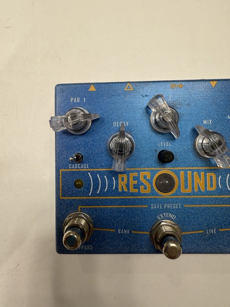 Cusack Music Resound V1 Programmable Digital Reverb Guitar Effect Pedal