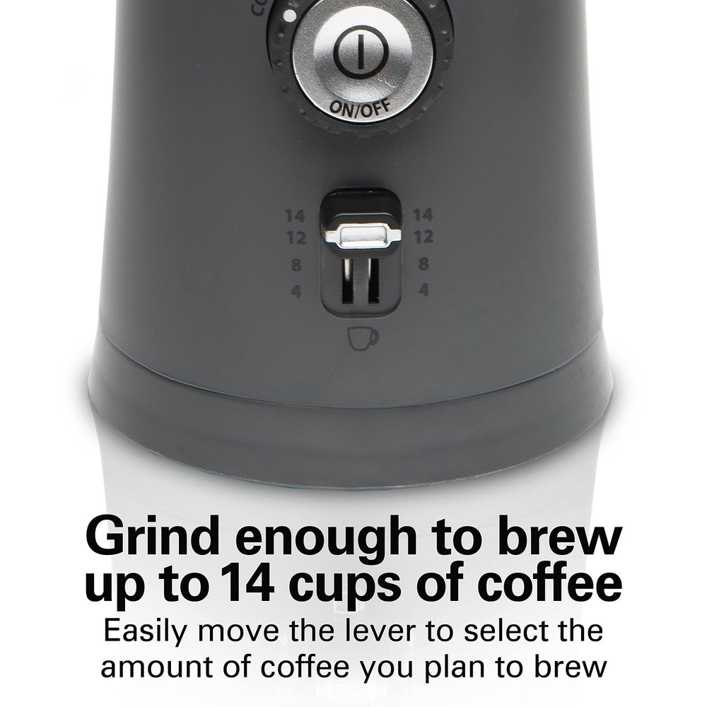Hamilton Beach Electric Coffee Grinder Grey 80396C 10 oz