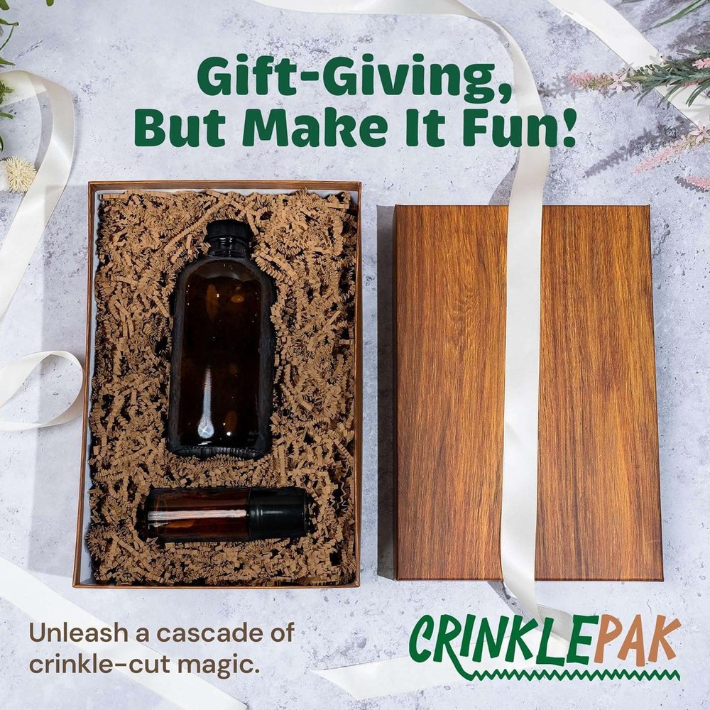 10 LB Kraft Crinkle Paper