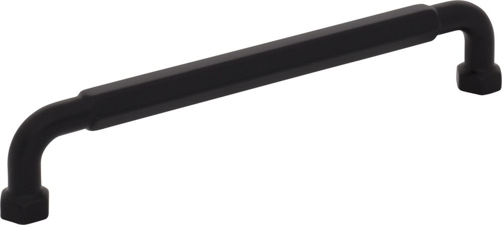 Top Knobs TK3203BLK Dustin Pull 6 5/16" (c-c) - Flat Black