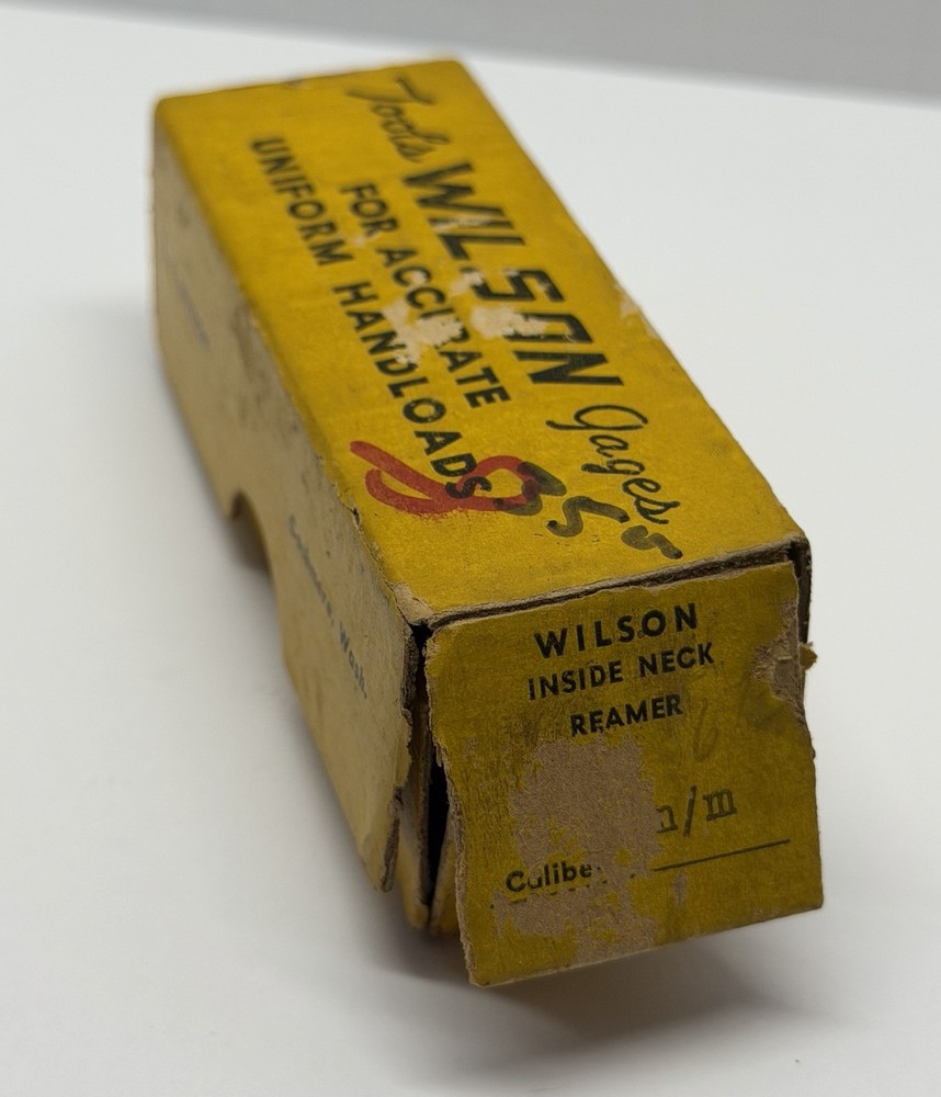 L.E. Wilson Inside Neck Reamer 6mm w/ Original Box Reloading Tool USA