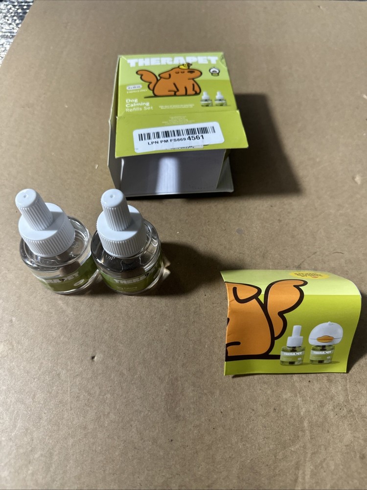 Therapet MD 60-Day Dog Calming Diffuser REFILLS ONLY - Opened Box