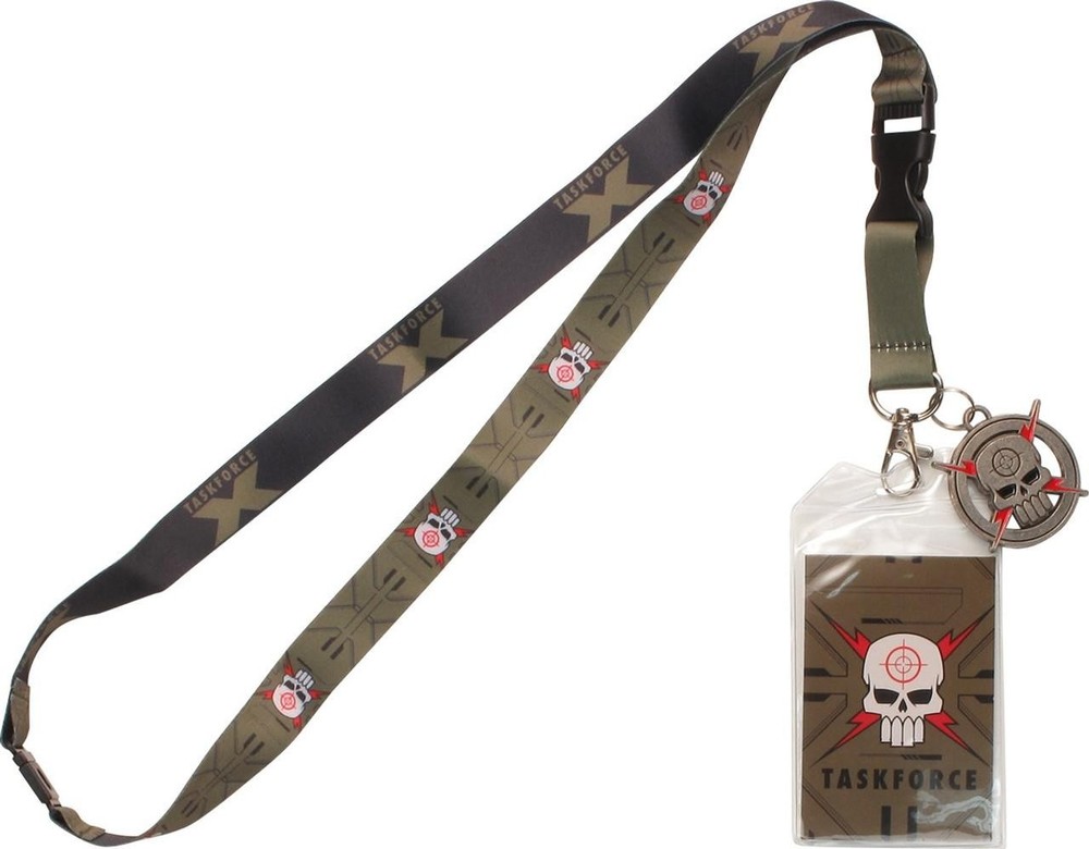Task Force Suicide Squad Movie DC Lanyard