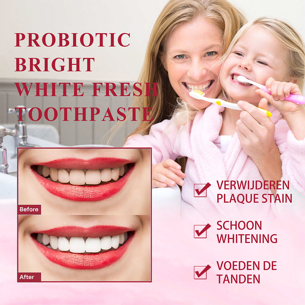 Sp-6 Probiotic Whitening Toothpaste Brightening & Bad Breath Removing Toothpaste