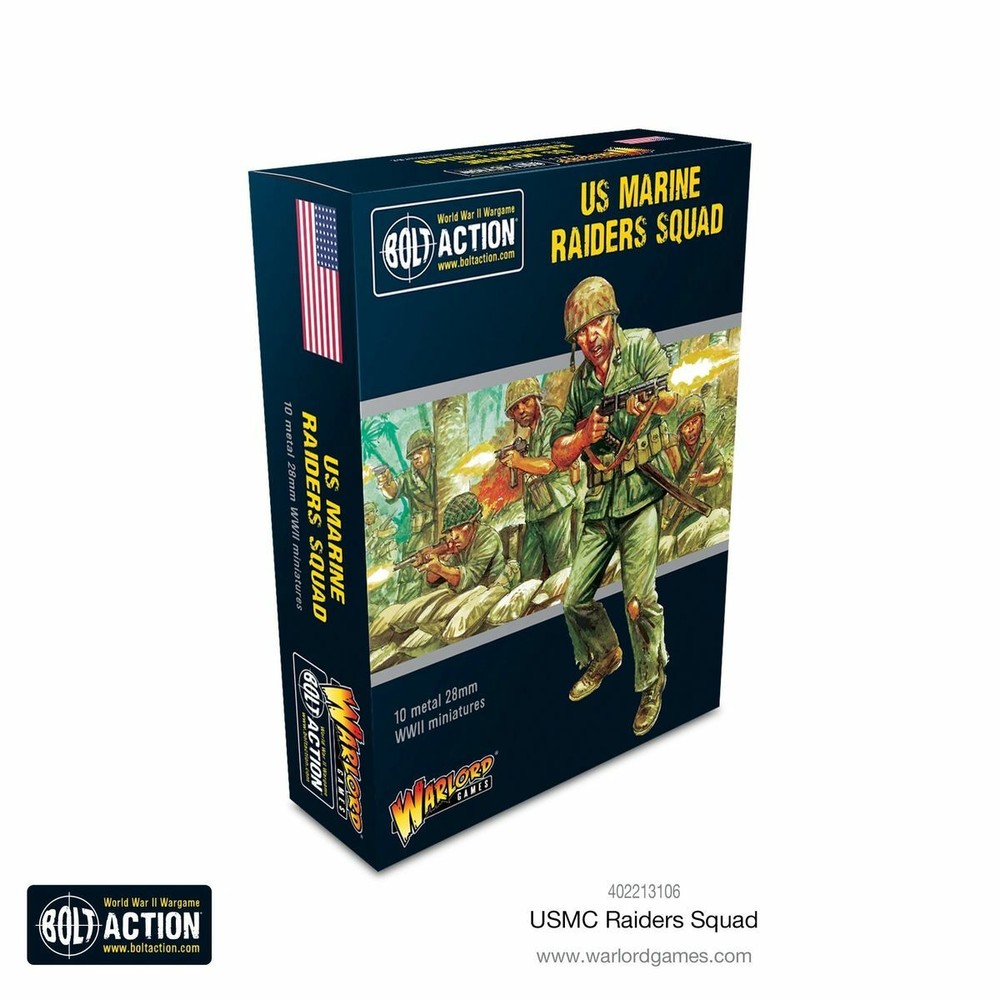 Bolt Action: US Marine Raiders Squad