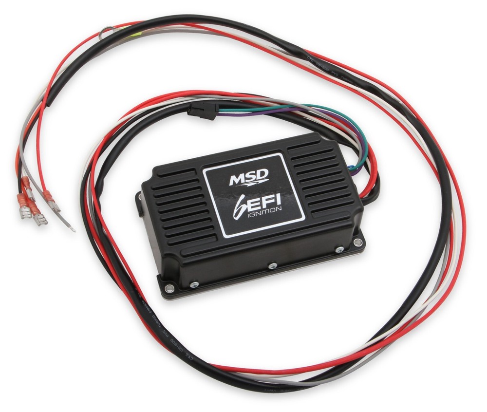 MSD 6EFI Ignition Control Box Multi Spark Ignition Adjustable Rev-Limiter 6415