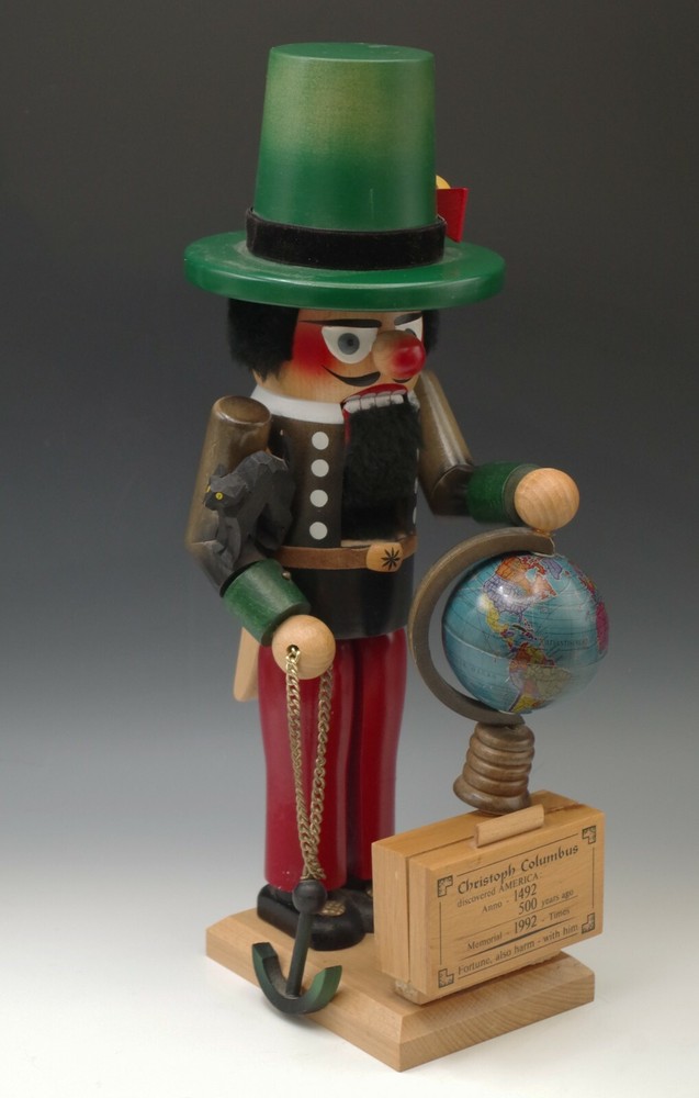 STEINBACH WEST GERMANY CHRISTOPHER COLUMBUS NUTCRACKER VINTAGE 1992